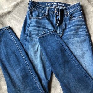 Super High Rise American Eagle Jeggings